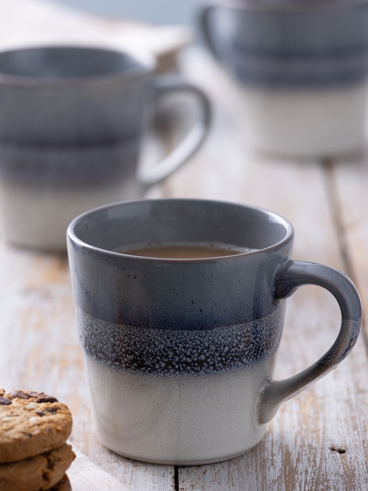 Mason Cash Grey Set of 4 Mugs - Image 4 of 4 Mason Cash Grey Set of 4 Mugs - Image 4 of 4