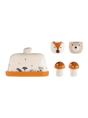 Price & Kensington. Woodland Egg Cups & Butter Dish Breakfast Set - Image 2 of 2