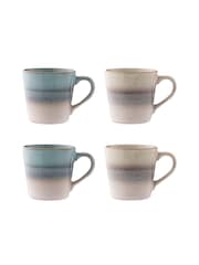 Mason Cash Blue Set of 4 Mugs - Image 2 of 4