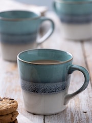 Mason Cash Blue Set of 4 Mugs - Image 4 of 4