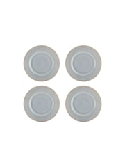 Mason Cash Grey Reactive Linear Dinner 27cm Plates Set of 4 - Image 1 of 3