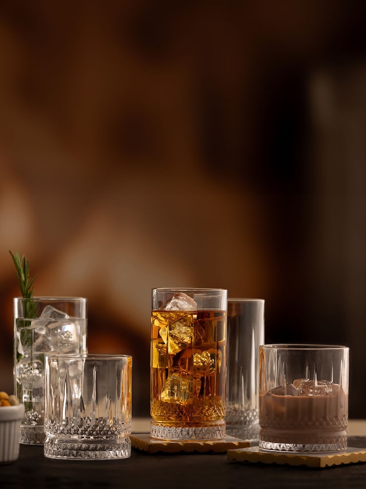 Ravenhead Clear Winchester 6x Hiball & 6x Mixer Glasses - Image 1 of 5