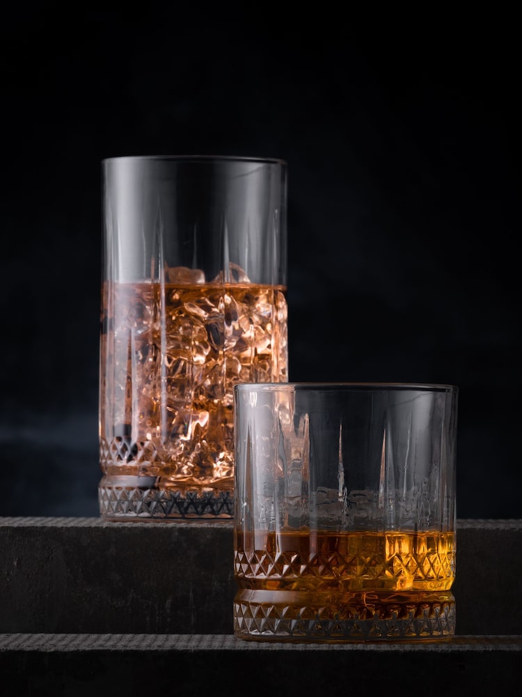 Ravenhead Clear Winchester 6x Hiball & 6x Mixer Glasses - Image 2 of 5
