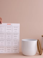 Typhoon White Set of 3 Eden Medium Storage Cannisters - Image 3 of 6