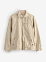 Stone Canvas Worker Jacket with Corduroy Collar - Image 7 of 11