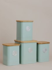 Typhoon Mint Green Living Squircle Storage Tins & Biscuit Tin - Image 2 of 4