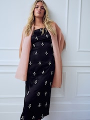 Plissé Rose Gold Lightweight Scarf - Image 2 of 9