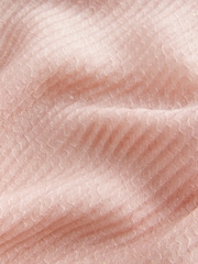Plissé Rose Gold Lightweight Scarf - Image 9 of 9