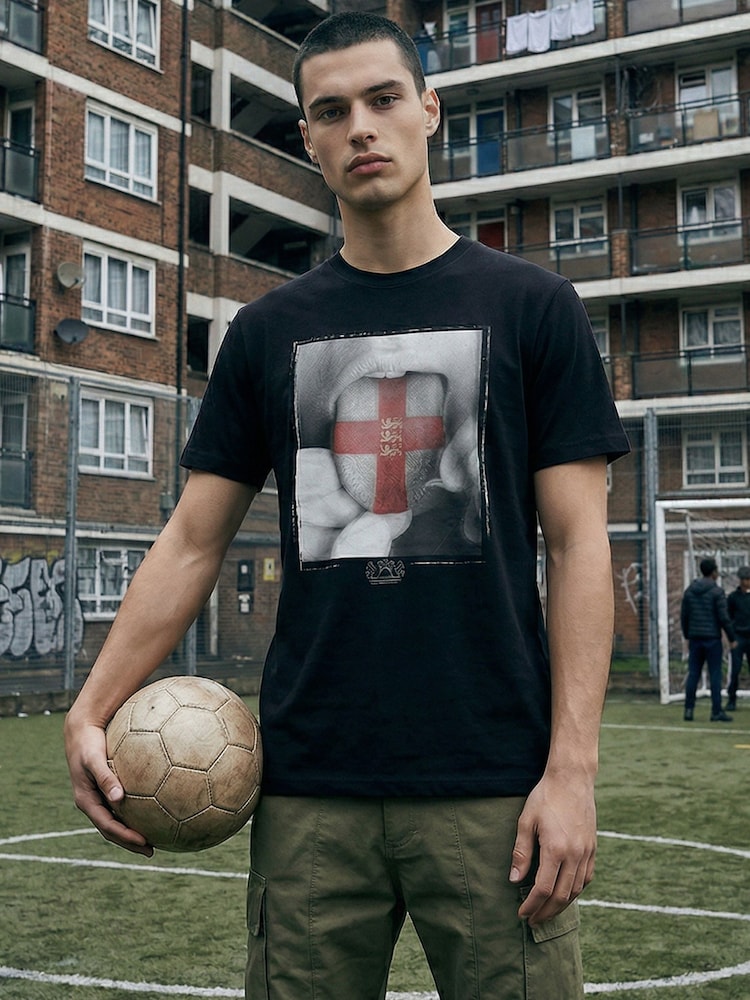 Religion Black England Tongue T-Shirt - Image 2 of 7 Religion Black England Tongue T-Shirt - Image 2 of 7