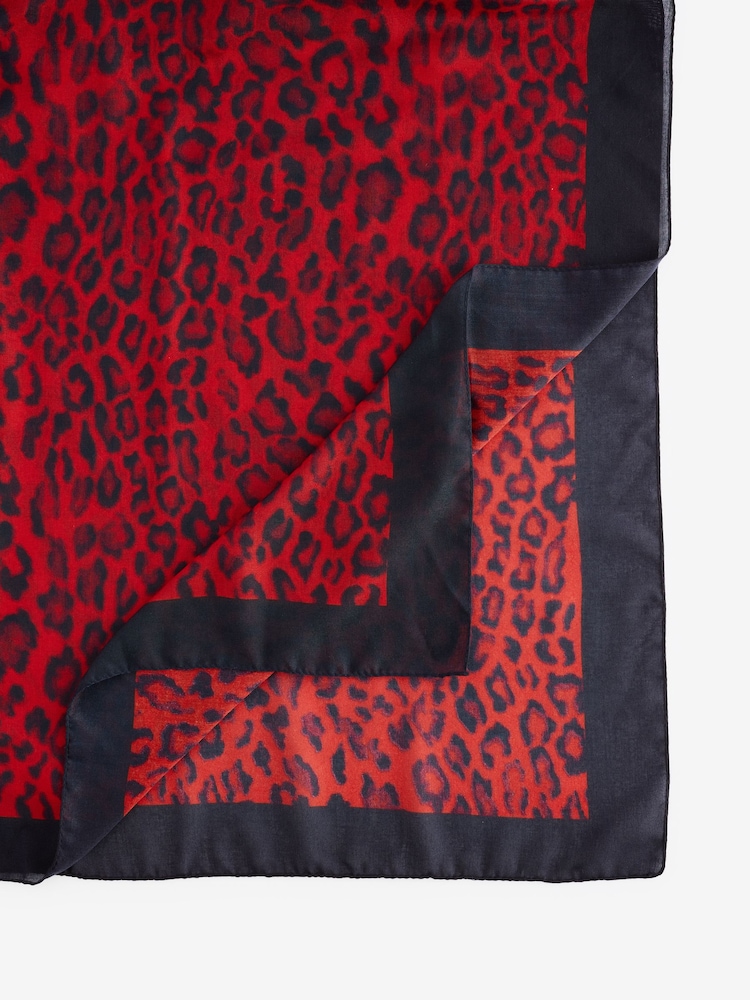 Leopardo vermelho - Scarfleve - Imagem 3 de 3