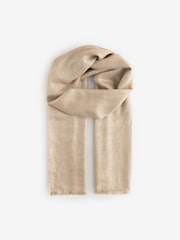 Gold Sparkle Lightweight Scarf - Image 6 of 8