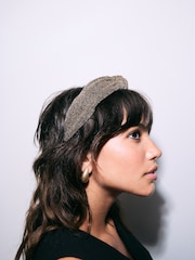 Bronze Sparkle Knot Detail Headband - Image 4 of 9