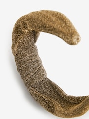 Bronze Sparkle Knot Detail Headband - Image 8 of 9