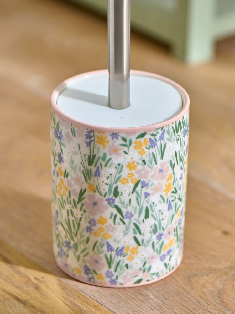 Toiletborstel met bloemenprint - Image 2 of 3