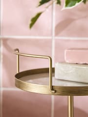 Gold Parrot Print Tray Storage Caddy - Image 3 of 5