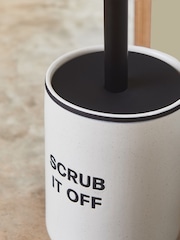 Escova de banheiro Scrub it Off Slogan - Imagem 2 de 3