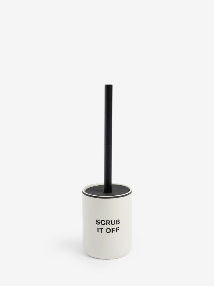 Escova de banheiro Scrub it Off Slogan - Imagem 3 de 3