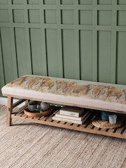 Voyage Maison Cream Rupert Highland Cow Animal Bench - Image 1 of 2