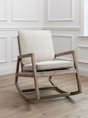 Voyage Maison Greywash Jonas Modern Rustic Chair - Image 2 of 5