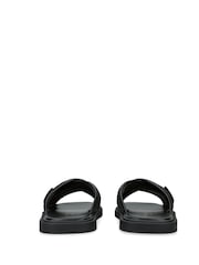 Kurt Geiger London Owen Raffia Black Sandals - Image 3 of 4