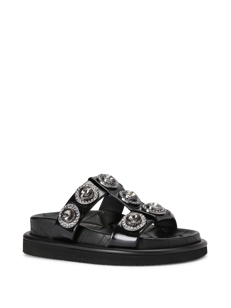Kurt Geiger London Orson Crystal Sandals - Image 3 of 5