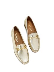 Carvela Comfort Gold Marina Shoes - Image 4 of 6