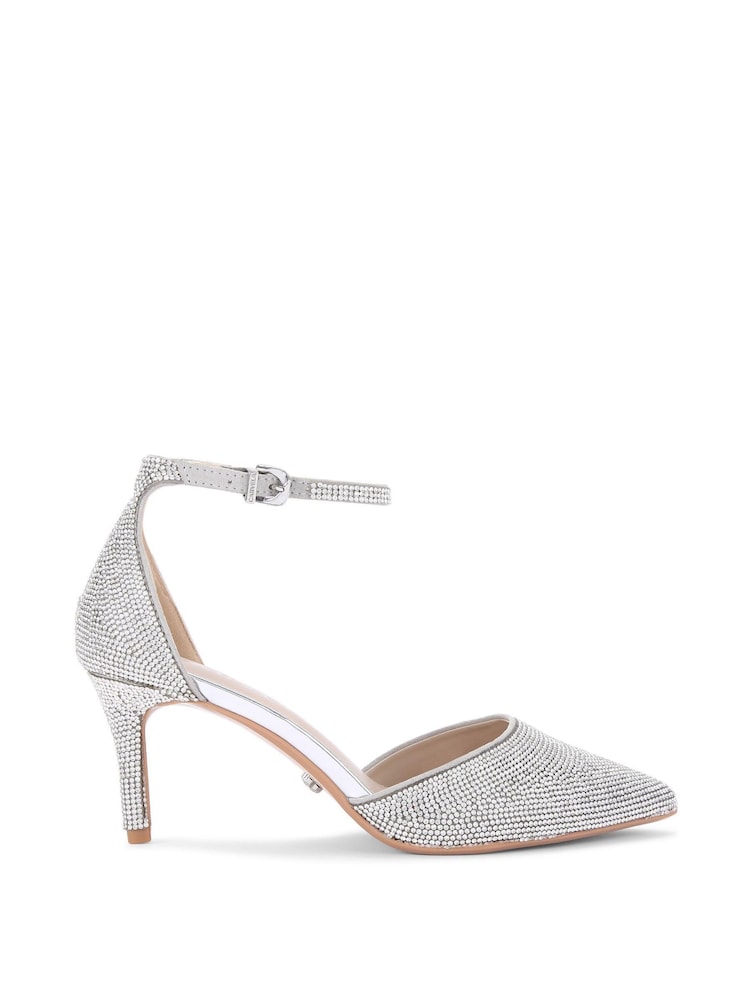 Carvela Silver Shine Courts - Image 2 of 5