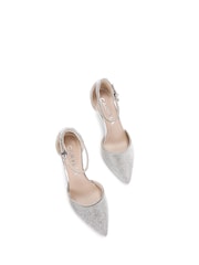 Carvela Silver Shine Courts - Image 3 of 5