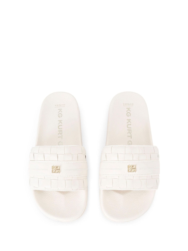 KG Kurt Geiger Cream Rumba Sandals - Image 2 of 5