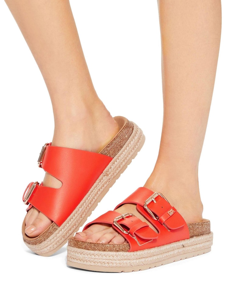 برتقالي - صندل Raquel من KG Kurt Geiger - صورة 5 من 5