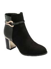 Lotus Black Ankle Boots - Image 1 of 4
