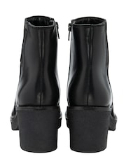 Lotus Black Ankle Boots - Image 3 of 4