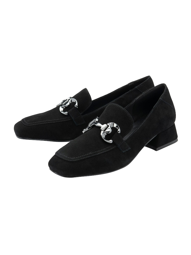 črna - Lotus Heeled Leather mokasini čevlji - Slika 2 iz 4 črna - Lotus Heeled Leather mokasini čevlji - Slika 2 iz 4