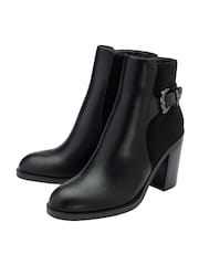 Lotus Black Ankle Boots - Image 2 of 4
