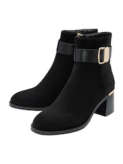 Lotus Black Ankle Boots - Image 2 of 4