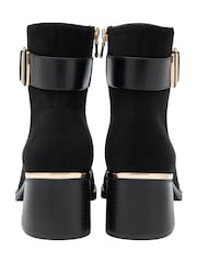 Lotus Black Ankle Boots - Image 3 of 4