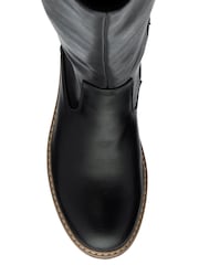 Lotus Black Knee High Boots - Image 4 of 4