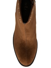 Lotus Brown Ankle Boots - Image 4 of 4