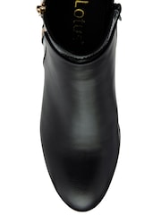 Lotus Black Ankle Boots - Image 4 of 4