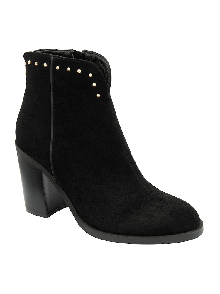 Lotus Black Ankle Boots - Image 1 of 4