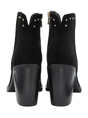 Lotus Black Ankle Boots - Image 3 of 4