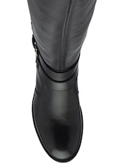 Lotus Black Knee High Boots - Image 4 of 4