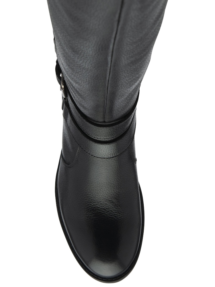 Lotus Black Knee High Boots - Image 4 of 4