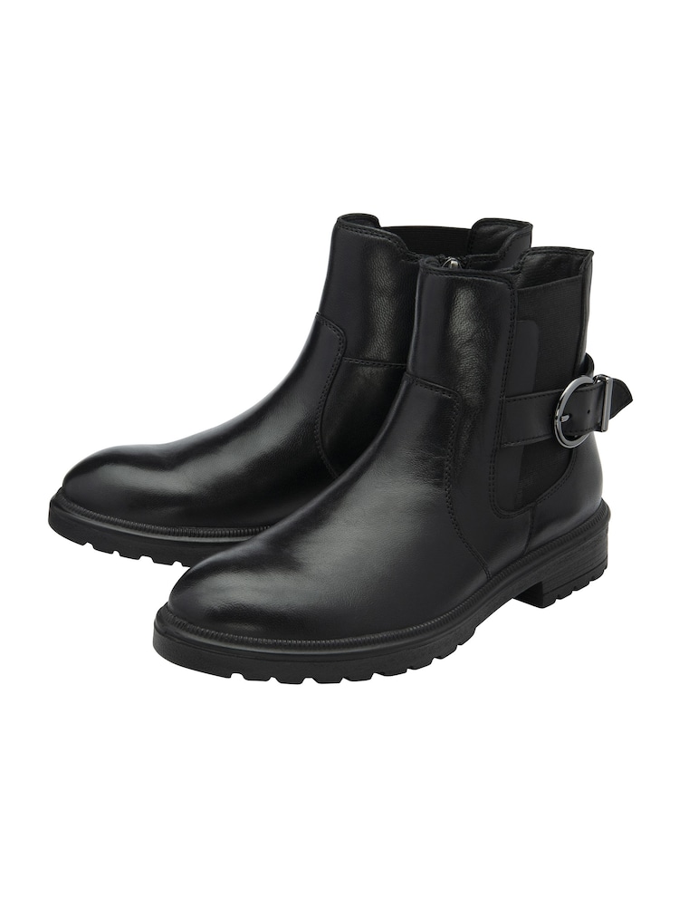 Lotus Black Ankle Boots - Image 2 of 4