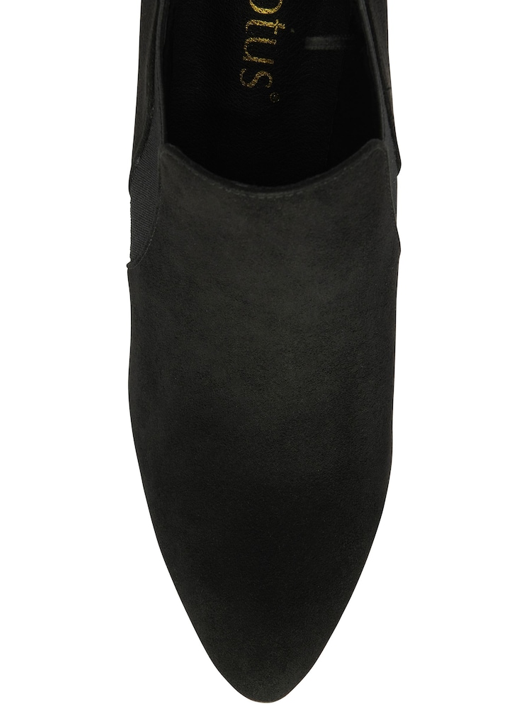 Lotus Black Heeled Shoe Boots - Image 4 of 4