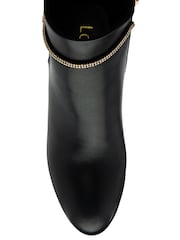 Lotus Black Ankle Boots - Image 4 of 4