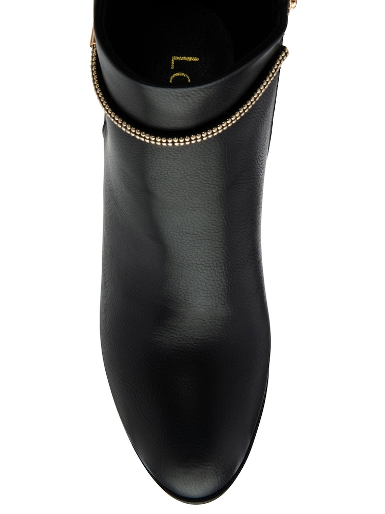 Lotus Black Ankle Boots - Image 4 of 4