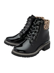 Lotus Black Ankle Boots - Image 2 of 4