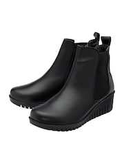 Lotus Black Ankle Boots - Image 2 of 4