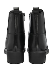 Lotus Black Ankle Boots - Image 3 of 4